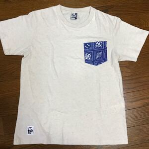 チャムス chums Tシャツ 混麻 S