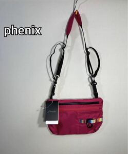 訳あり　新品タグ付き■phenix フェニックス■ショルダーバックミニ　マジェンタ☆BH-759