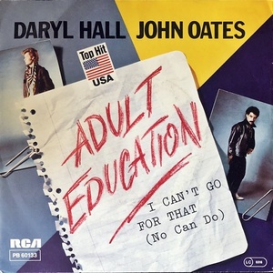 【Disco & Soul 7inch】Daryl Hall & John Oates / I Can Go For That