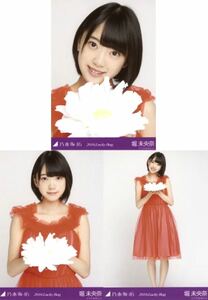 102 乃木坂46 生写真 公式グッズ 3枚 コンプ　堀未央奈　2016 luckybag 福袋　レア　ヨリチュウヒキ　限定品