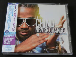 CHINO■Never Change■日本盤(feat.Alaine/Stephen ‘’Di Genius’’ McGregor/他)