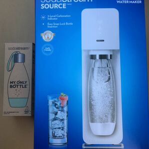 【新品】sodastream SOURCE ソーダストリーム ソース ホワイト