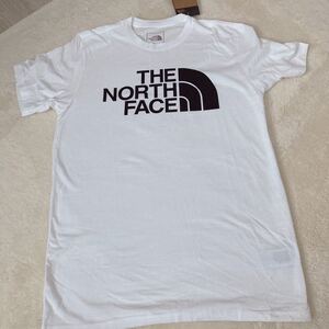 THE NORTH FACE ザノースフェイスハーフドームロゴプリントTシャツ 白 S 新品タグあり