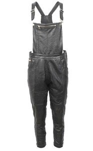 * leather overall all-in-one overall overall unisex original leather cow leather 2XL leather lock hard leather / rider 