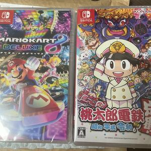 桃太郎電鉄+マリオカート8デラックス Nintendo Switch 新品未開封