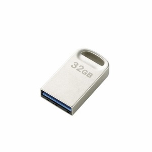 エレコム　USB3.0対応超小型USBメモリ　MF-SU332GSV(l-4953103698338)