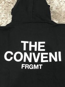 FRGMT x The Conveni Hoodie Mサイズ 黒 fragment フラグメント ザ・コンビニ フーディー