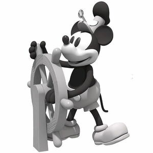  Disney Mickey пар судно Willie отверстие Mark орнамент [Steamboat Willie] 2021 год Hallmark новый товар 