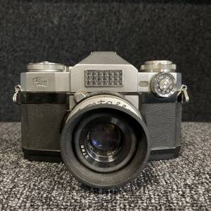 美品☆/ZEISS IKON/ツァイスイコン/フィルムカメラ/Contaflex/コンタフレックス/Synchro-compur/ドイツ製/現状品/付属品は写真で全て/0912i