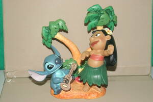  Disney store Lilo & Stitch figure Lilo spring attaching ...... approximately 17cm cocos nucifera. tree clip attaching card stand photo ukulele 