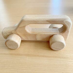  nail ... not wooden toy car baby toy Muji Ryohin manner Northern Europe wooden minicar 