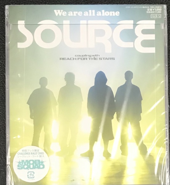 新品未開封CD☆SOURCE.. We.are.all.alone(2005/09/22)/VICL35874:
