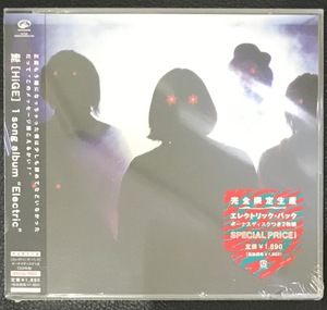 新品未開封CD☆髭 Ｅｌｅｃｔｒｉｃ., 初回完全限定盤(2008/07/16)/VIZL293..