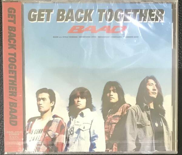 新品未開封CD☆ＢＡＡＤ ＧＥＴ　ＢＡＣＫ　ＴＯＧＥＴＨＥＲ.。(1994/11/21) /ZACL1016..