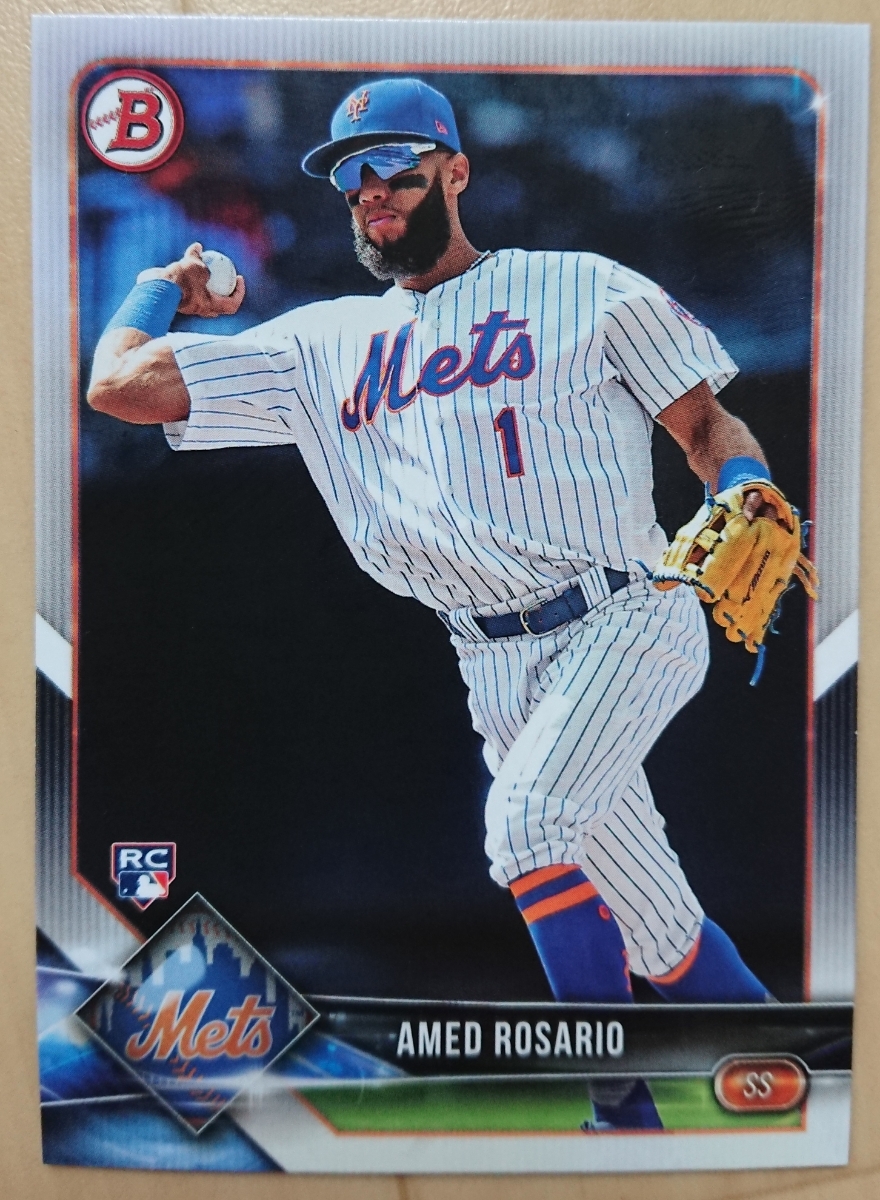 SALE/80%OFF】 Amed Rosario ルーキー直書き直筆サインカード 世界に1