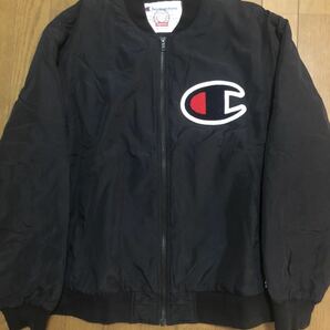 supreme Champion Color Blocked Jacket 17aw シュプリーム チャンピオン ジャケット　黒　ブラック