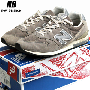 ニューバランス NEW BALANCE★ローカットスニーカー US8=26cm CM996GY レザー メンズ メッシュ r-887
