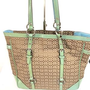COACH コーチ シグネチャー トートバッグ ショルダーバッグ ハンドバッグ レディース ブランド ファッション アイテム おしゃれ