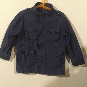 110cm アウター ジャケット紺
