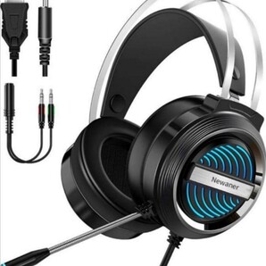 ゲーミングヘッドセット マイク付き イヤホン ヘッドセット