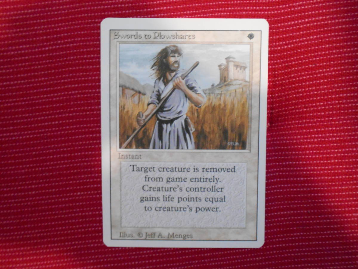 [Revised] MTG : Sword to Plowshares 英語版