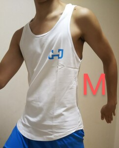 GYMJUNKY タンクトップ Mサイズ 白色