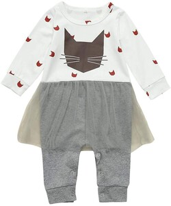 ロンパース 子供服 ベビー服 女の子 カバーオール パジャマ オールシーズン