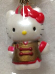 Hello Kitty Kanagawa Limited Yokohama China Town Version Netsuke Strap Местный Китти Китти Китти Регион Limited Kitty