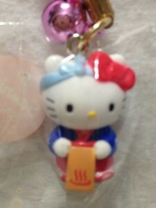 Hello Kitty Gunma Limited Junshu Onsen версия netsuke rap