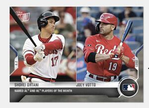 2021 topps now 大谷翔平　votto 月間MVP