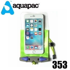 aquapac アクアパック 353 グリーン 完全防水ケース iPhone6 Plus 同サイズ用スマートフォン防水ケース