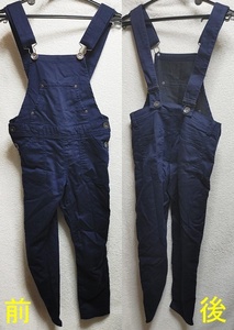 150. Anne *du- overall overall coveralls small . navy blue color 