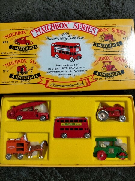 マッチボックス 40th Anniversary Collection 5台セット MATCHBOX