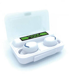 ワイヤレス　イヤホン　ヘッドセット 白　防水　HiFiステレオ　Bluetooth5.0　ヘッドセット　モバイルバッテリー　イヤフォン