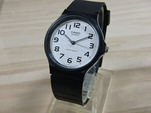 n109u　ジャンク　不動品　CASIO　カシオ　3針　QUARTZ　腕時計　MQ-24　アナログ　中古　部品取り