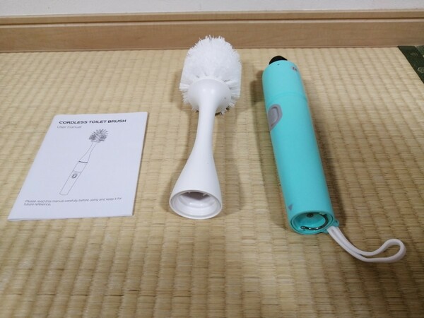 掃除　トイレ ブラシ コードレス CORDLES ToILET BRUSH （バス　ポリッシャー）