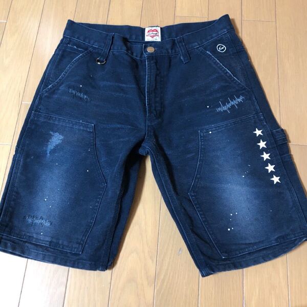 ユニフォームエクスペリエント ソフネット ハーフパンツ カーハート コラボ