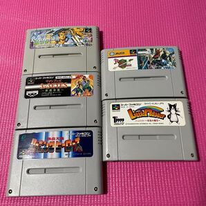 スーパーファミコンソフト 5本セット