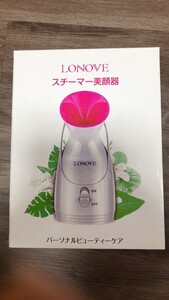 スチーマー 美顔器 LONOVEE フェイススチーマー