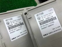 G7905 OKI 接続装置　ビジネスフォン　UF7100-V5 セツゾクソウチ（ND）14年製　4台セット_画像5