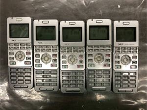 G7272 Japan electric digital cordless telephone business phone IP3D-8PS 5 pcs. set 