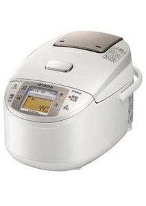 日立 炊飯器 RZ-NX100J-W パールホワイト 蒸気カット 極上炊き 圧力&スチーム
