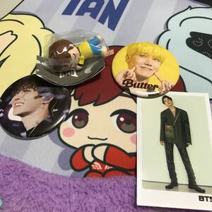 BTS BT21 タイニータン　すやすやフレンド　ジェイホープ　缶バッジ　セット