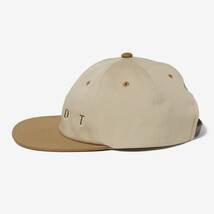 希少★新品本物【BEIGE】★BARKLEY 6PANEL CAP Box バークレーパネルキャップ 正規店購入 ディセンダント 入手困難 限定 DESCENDANT 21A/W_画像3