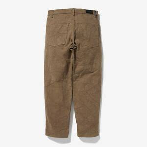 希少★新品本物【茶★3】★1995 CANVAS TROUSERS キャンバストラウザー 帆布生地 正規店購入 ディセンダント 限定入手困難 DESCENDANT 21AW