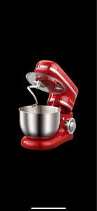 新品未使用 スタンドミキサー赤 4L 即日発送