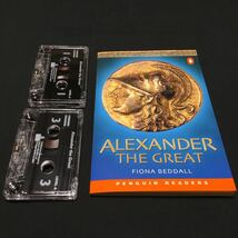 Fiona Beddall Alexander the Great Book and Cassette Pack (Penguin Readers (Graded Readers)) マケドニア帝国 洋書 カセットテープ_画像2