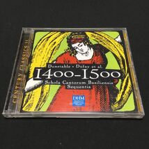 Century Classics 2: 1400-1500 CD ネーデルランド楽派 輸入盤 05472776012_画像1