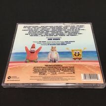 The Spongebob Movie: Sponge Out Of Water CD スポンジバブ サウンドトラック USA盤 ディスク美品_画像4