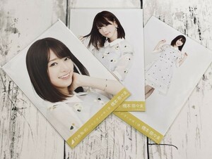 【貴重】 乃木坂46 橋本奈々未 生写真 ハルジオンが咲く頃 3種 コンプ 衣装 卒業 ヨリ チュウ ヒキ